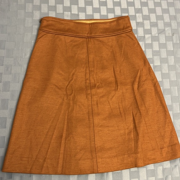 [Diane Von Furstenberg] Brown Wool Skirt - Picture 9 of 12